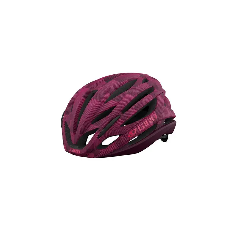 Giro Syntax Mips Road Helmet - Matt Dark Cherry Towers 1