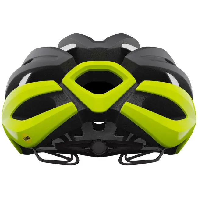 Giro Synthe Mips Ii Road Helmet - Matt Black-Hi-Viz Yellow - 2021 3