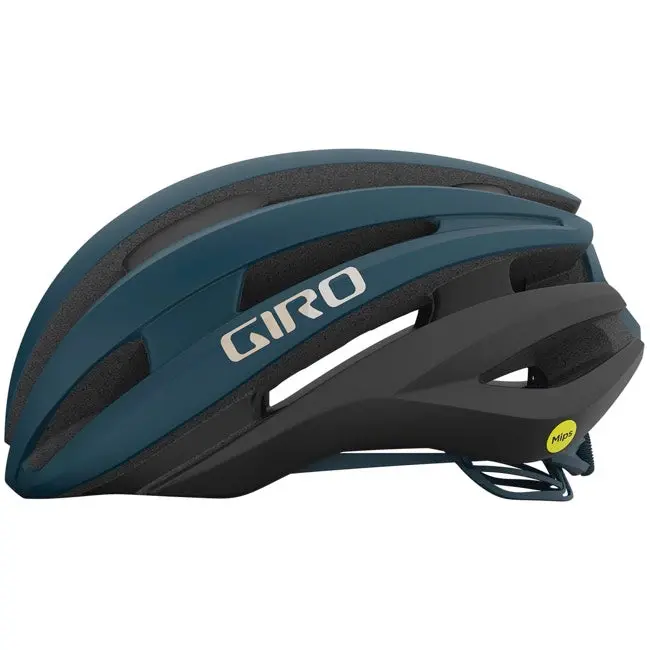 Giro Synthe Mips Ii Road Helmet - Matt Harbor Blue - 2022 2
