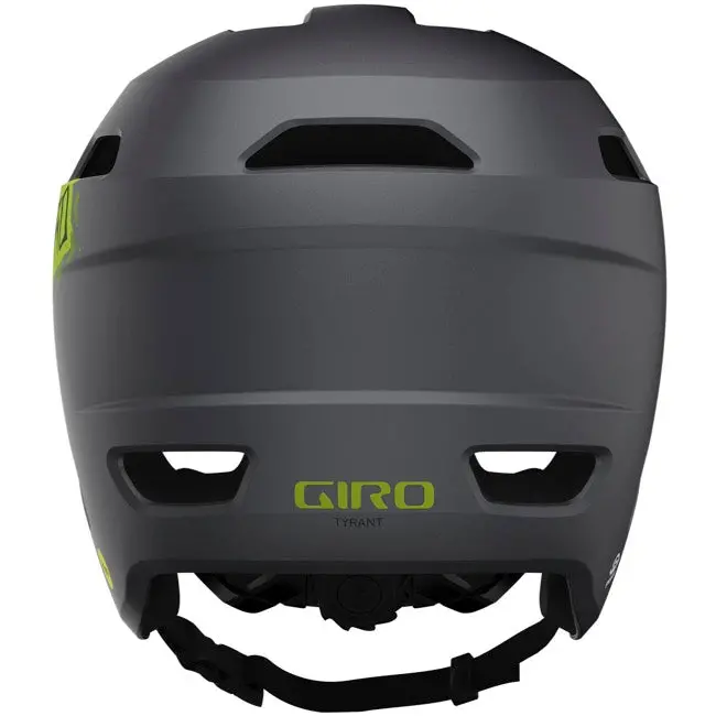 Giro Tyrant Spherical Mtb Helmet - Matt Metallic Black-Ano Lime 3