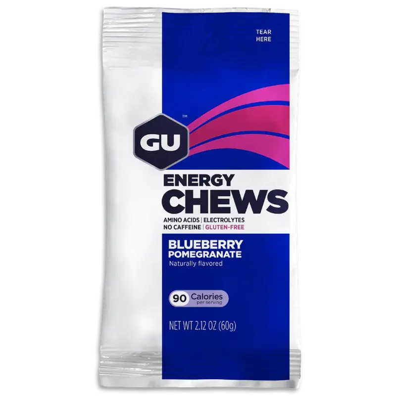 Gu Energy Chews Double Serving Bag - Blueberry Pomegranate 2