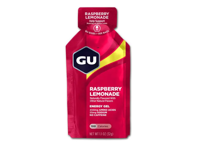 Gu Energy Gel - Raspberry Lemonade 1