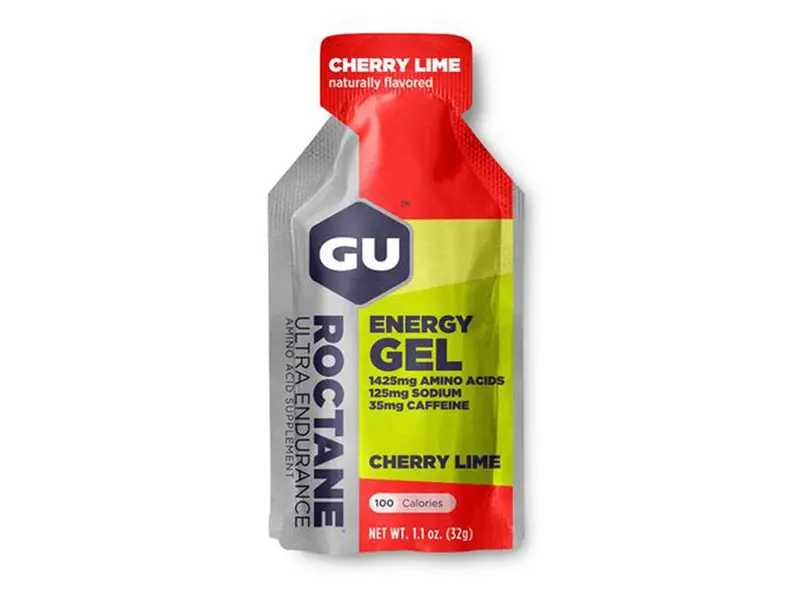 Gu Roctane Ultra Endurance Energy Gel - Cherry & Lime 1