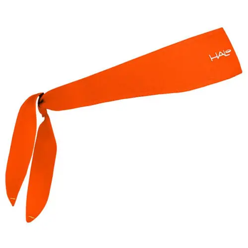 Halo I Tie Headband - Bright Orange 1