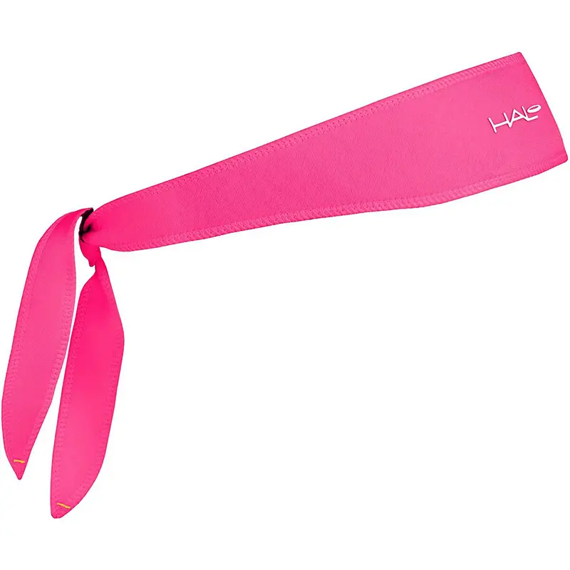 Halo I Tie Headband - Bright Pink 1