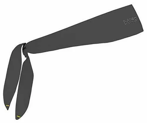 Halo I Tie Headband - Charcoal 1