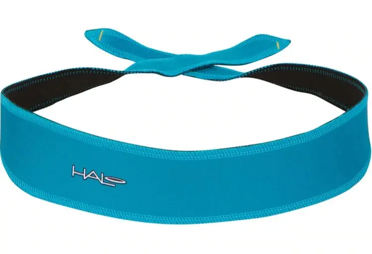 Halo I Tie Headband - Mosaic Blue 1