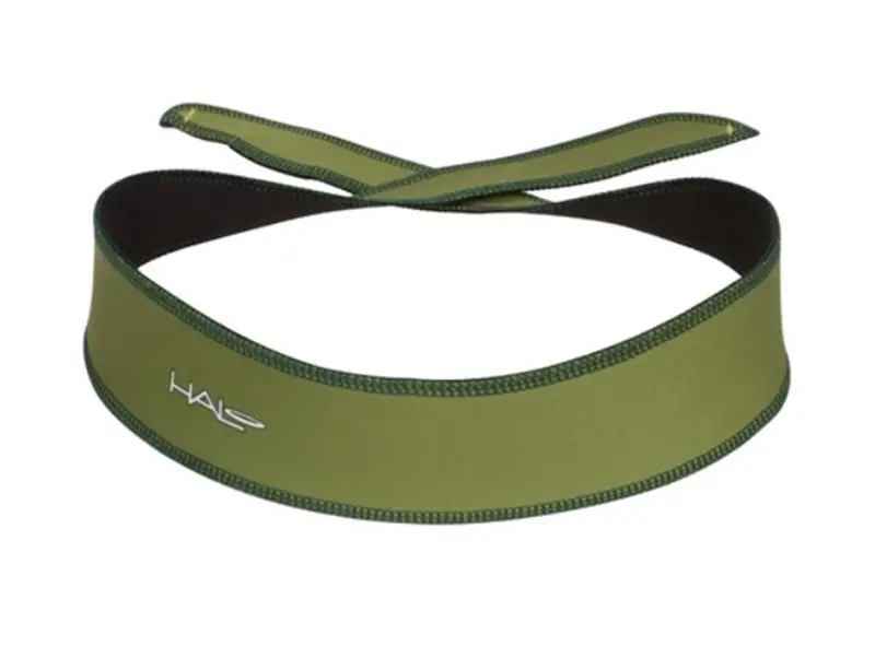 Halo I Tie Headband - Olive 1