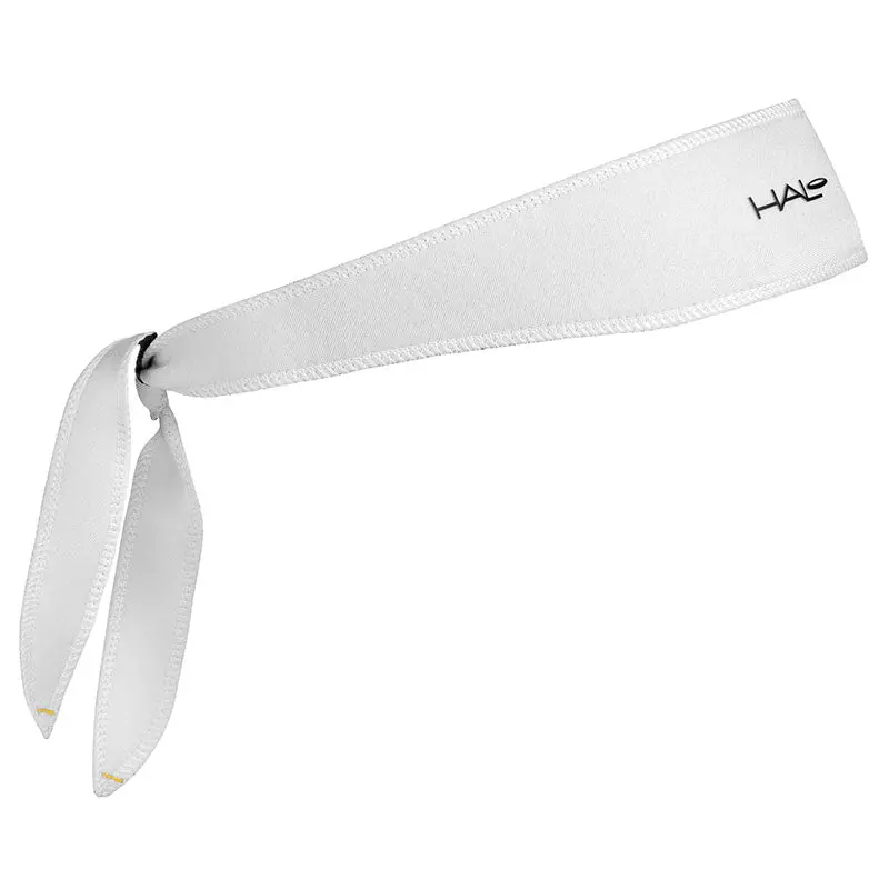 Halo I Tie Headband - White 1