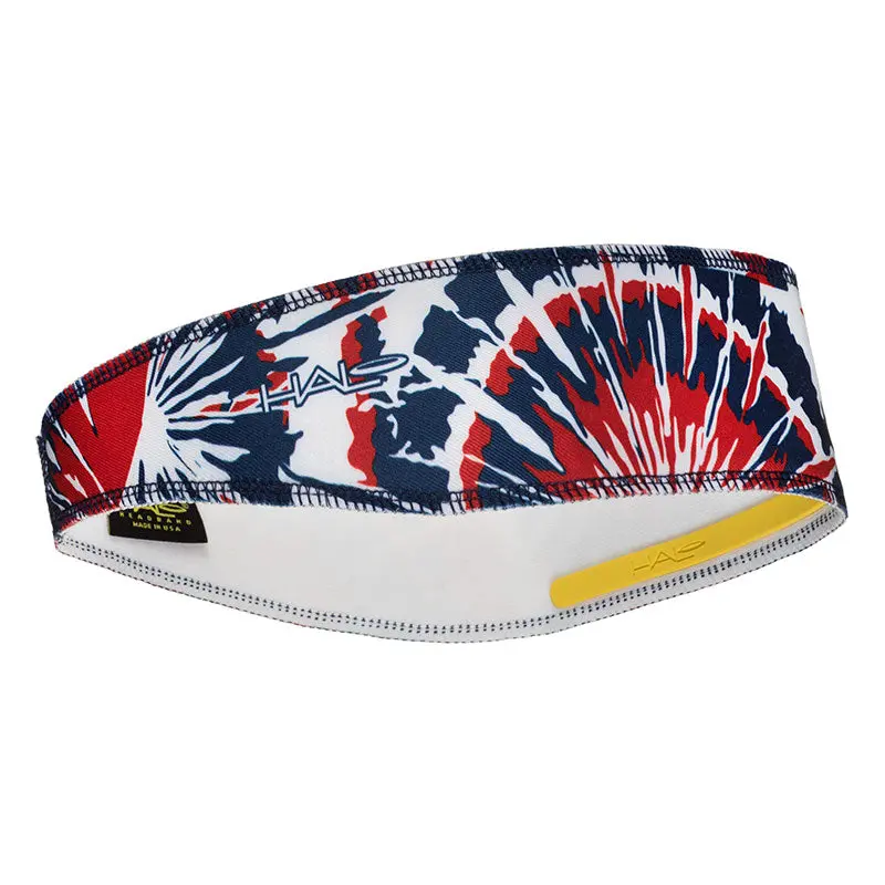 Halo Ii Pullover Headband - Red White Blue Tie Dye 1