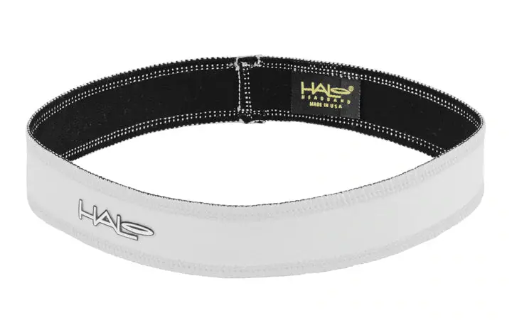 Halo Slim Pullover Headband - White 1