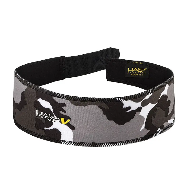 Halo V - Velcro Adjustable Headband - Camo Gray 1