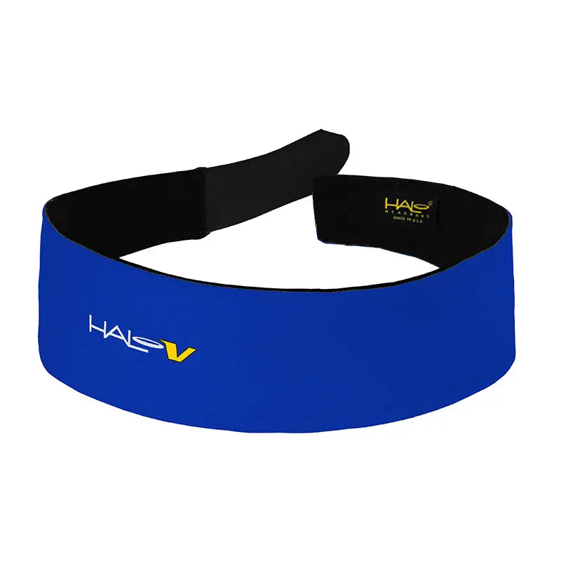 Halo V - Velcro Adjustable Headband - Royal Blue 1