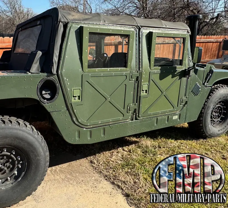 Hard X-Doors, Set Of 4, X-Style For Humvee Hmmwv M998 M997 M1043 M1045 5