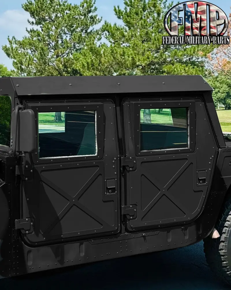 Hard X-Doors, Set Of 4, X-Style For Humvee Hmmwv M998 M997 M1043 M1045 7