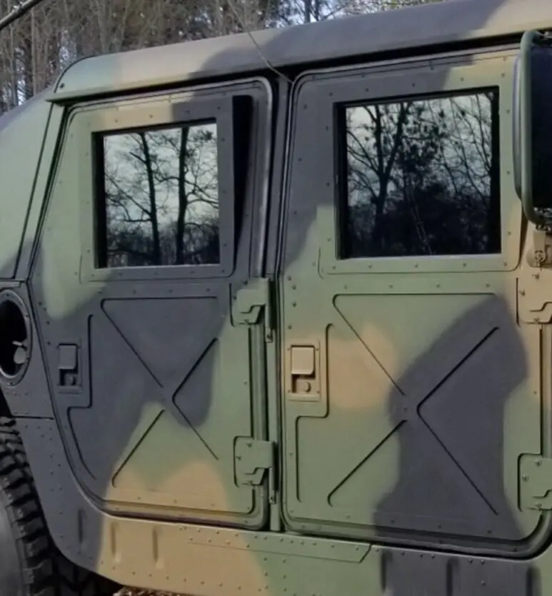 Hard X-Doors, Set Of 4, X-Style For Humvee Hmmwv M998 M997 M1043 M1045 9