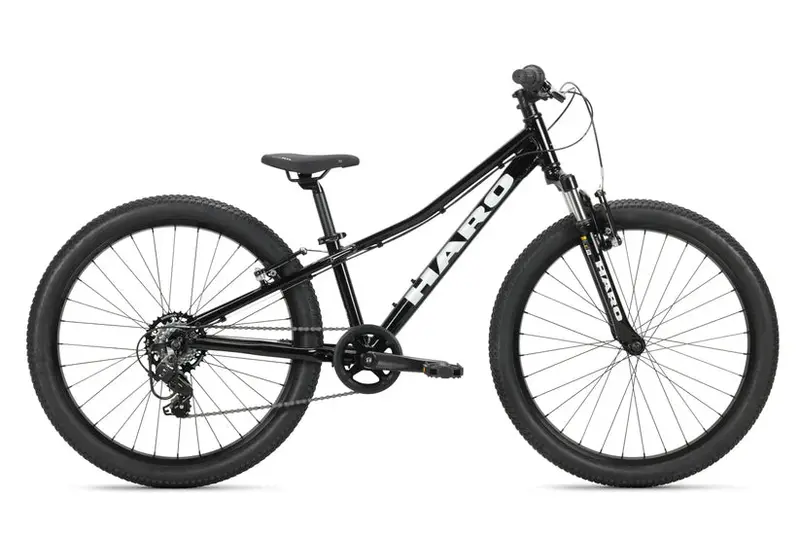 Haro Flightline 24" Kids Bike - Gloss Black 1