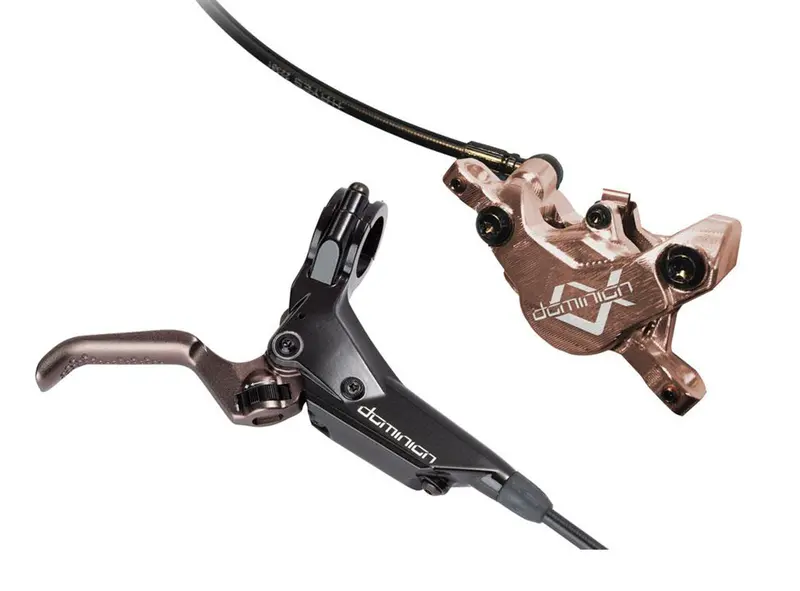 Hayes Dominion A2 Disc Brake And Lever - Rear - Black-Bronze 1