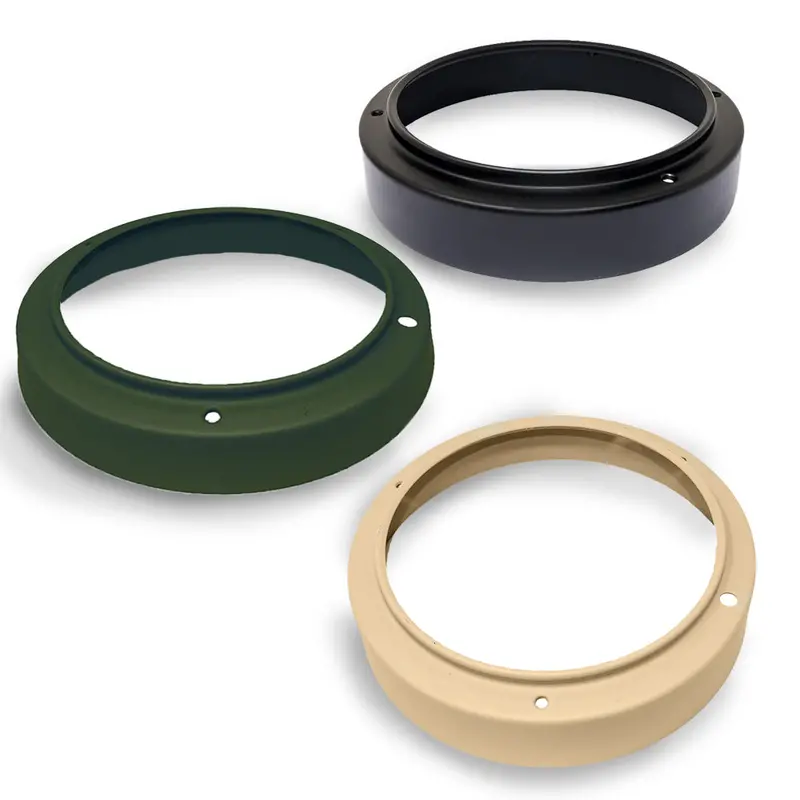 Headlight Bezel Ring - Sold Each, Fits Military Humvee 1