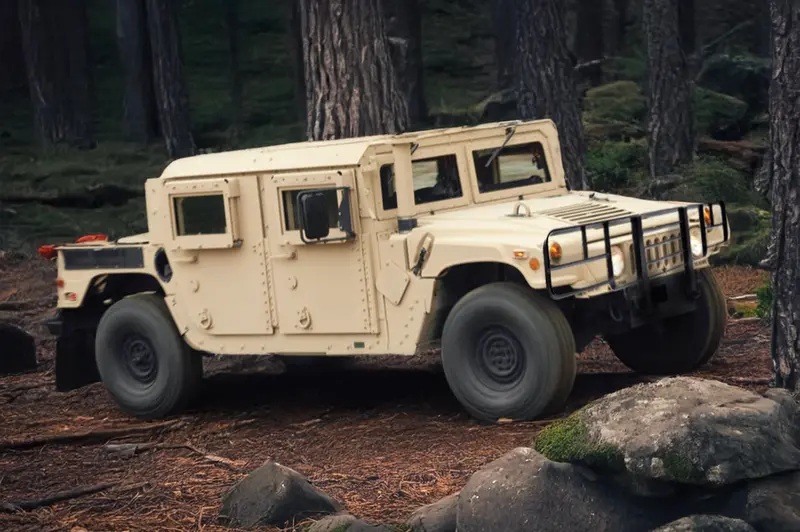Heavy Duty Brush Guard Fits Humvee Hmmwv With Winches Luverne H15-Ggb-Adap 1