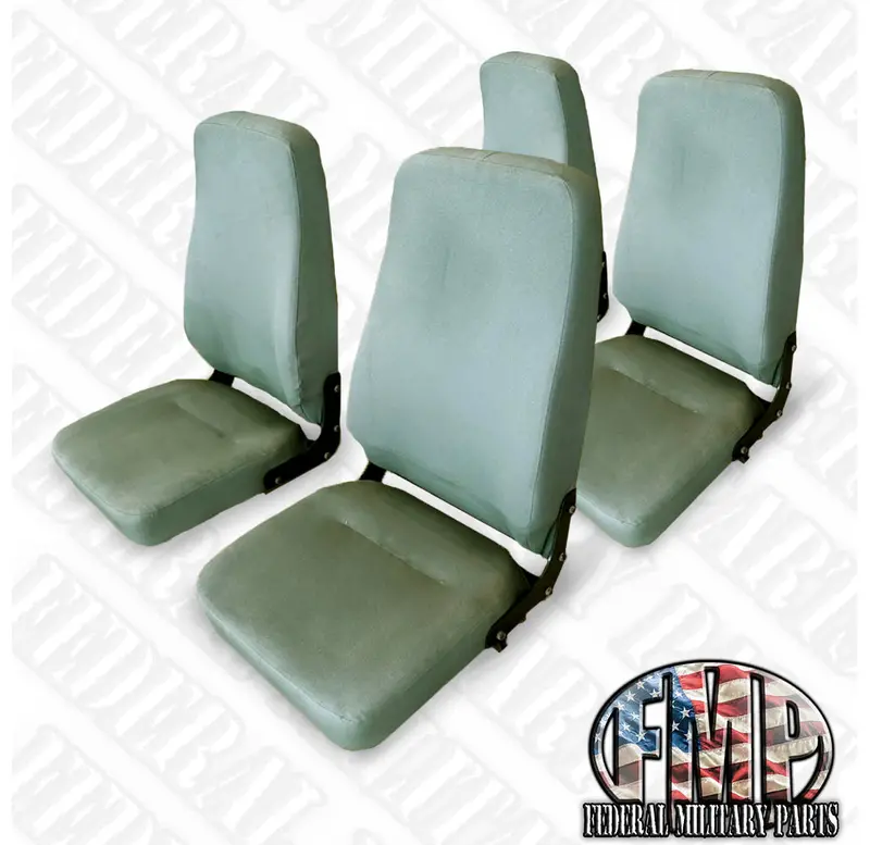 High Back Oem Humvee Seats Black Or Green 6