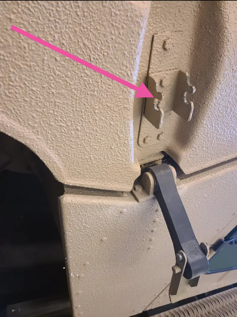 Hood Latch Side Catch Fits All Military Humvee 1