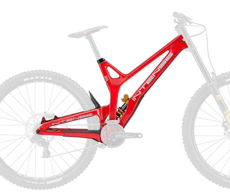 Intense M29 Downhill Frame - Ohlins Shock - Red - 2022 1