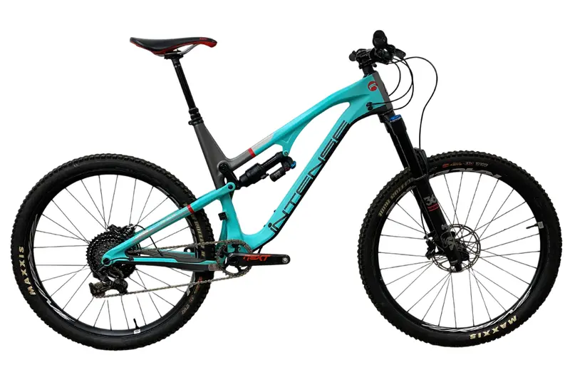 Intense Recluse 27.5 - Elite Build - Gray-Turquoise - Large - Demo 1