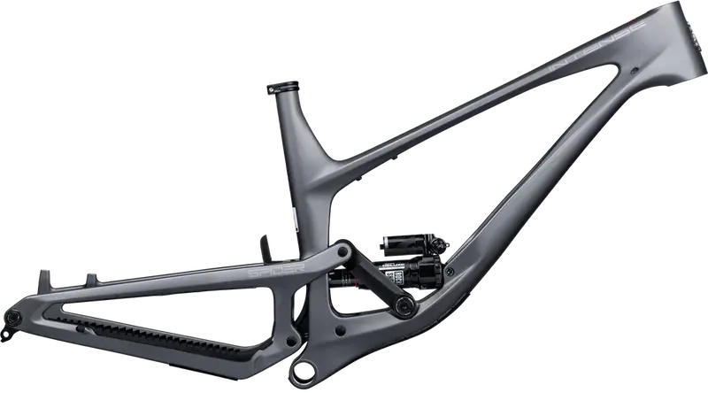 Intense Spider Frame + Shock - Gray Satin - 2026 1