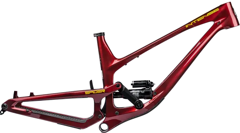 Intense Spider Frame + Shock - Oxblood - 2026 1
