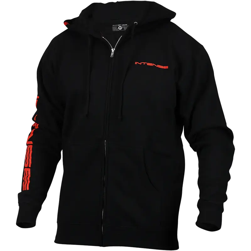 Intense Zip Hoodie - Intense - Black 1