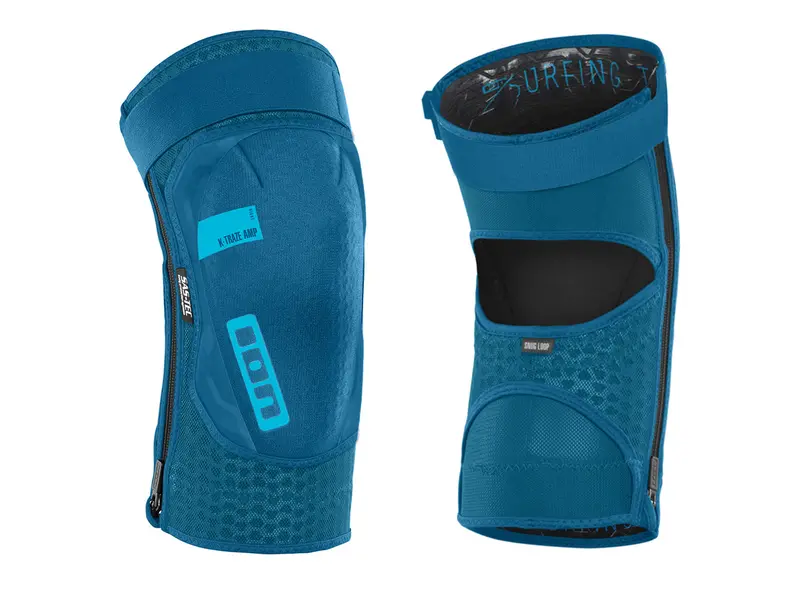 Ion K-Traze Amp Zip Knee Pads - Ocean Blue - 2019 1