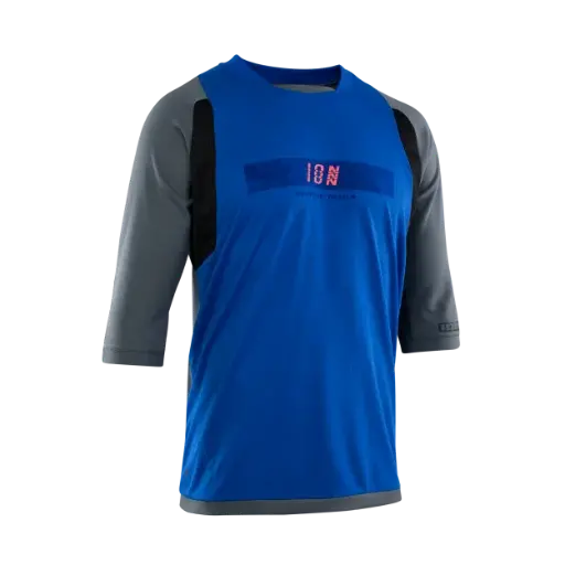 Ion Scrub Amp 3/4 Sleeve Mtb Jersey - Gray 1