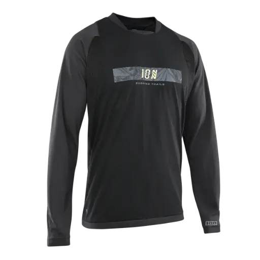 Ion Scrub Amp Long Sleeve Mtb Jersey - Black 1