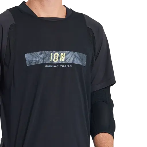Ion Scrub Amp Short Sleeve Mtb Jersey - Black 3