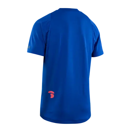 Ion Scrub Amp Short Sleeve Mtb Jersey - Cobalt Reef 2
