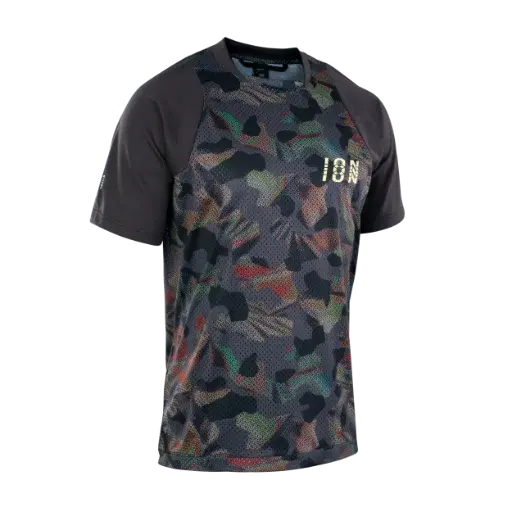 Ion Scrub Short Sleeve Mtb Jersey - Black 1