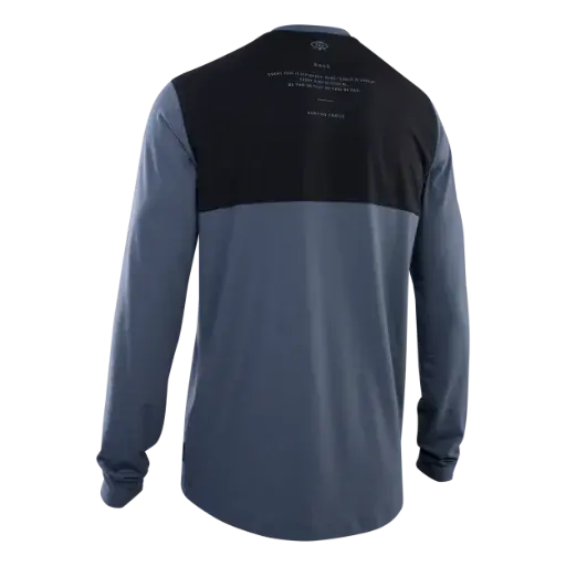 Ion Seek Amp Long Sleeve Mtb Jersey - Storm Blue 2