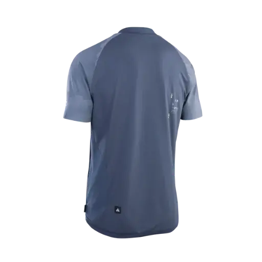 Ion Traze Amp Aft Short Sleeve Mtb Jersey - Indigo Dawn 2