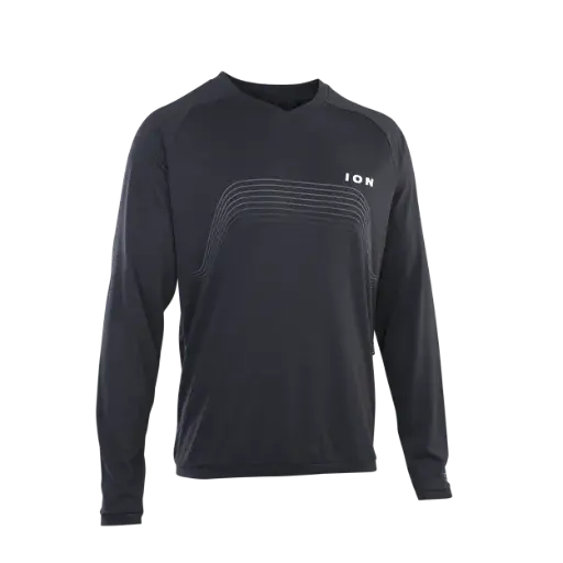 Ion Traze Long Sleeve Mtb Jersey - Black 1