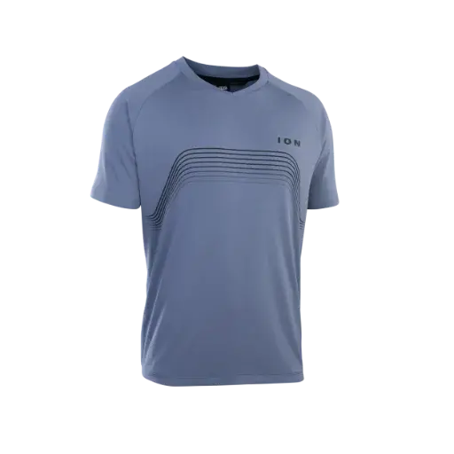 Ion Traze Short Sleeve Mtb Jersey - Storm Blue 1