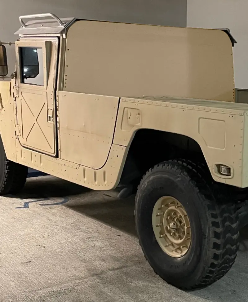 Iron Curtain Ac Prep Style - No Window Opening - Used When Installing Air Conditioning In Military Humvee Hmmwv M998 M1038 M1025 1