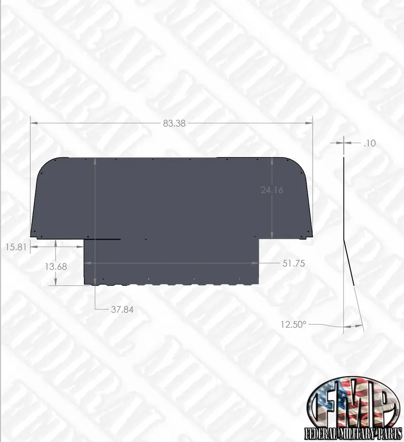 Iron Curtain Ac Prep Style - No Window Opening - Used When Installing Air Conditioning In Military Humvee Hmmwv M998 M1038 M1025 8