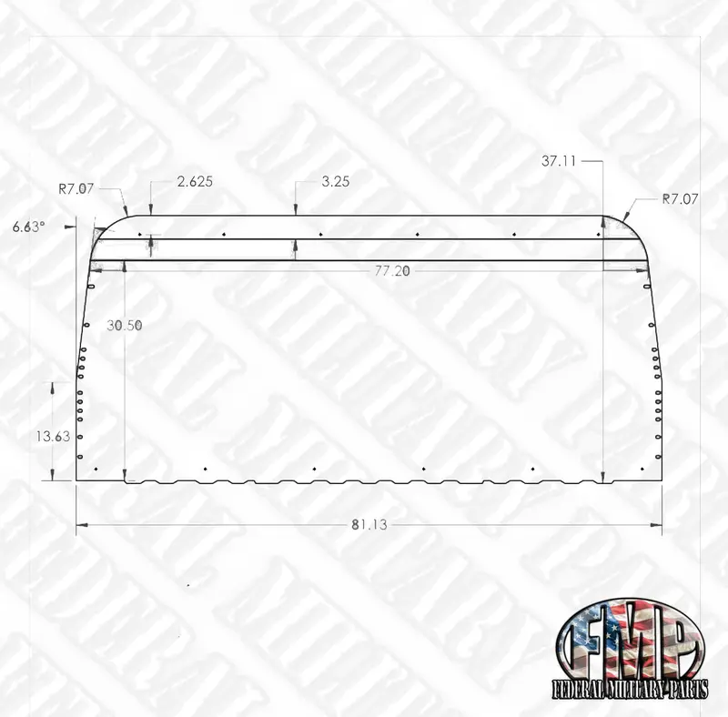 Iron Curtain Ac Prep Style - No Window Opening - Used When Installing Air Conditioning In Military Humvee Hmmwv M998 M1038 M1025 9