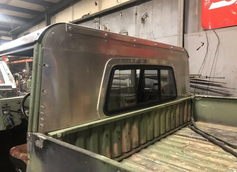 Iron Curtain (Aluminum) With Sliding Window (2 Door Or 4 Door Vehicle - Same Price) 1
