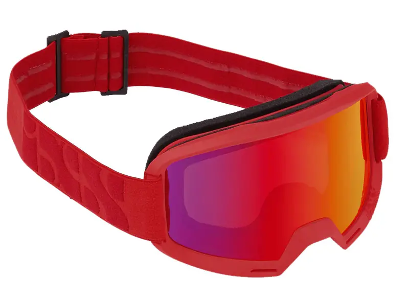 Ixs Hack Mtb Goggle - Racing Red-Mirror Red 1