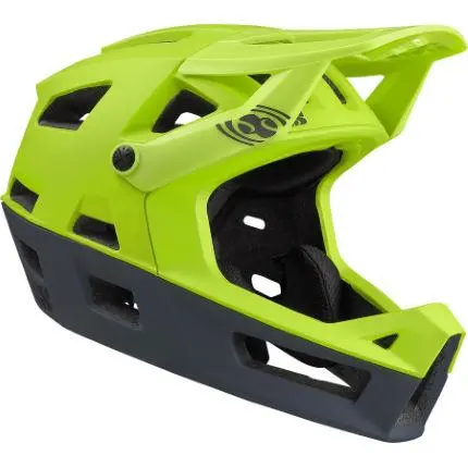 Ixs Trigger Full Face Helmet - Lime 1