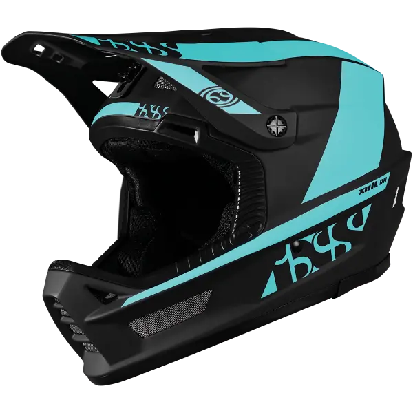 Ixs Xult Dh Full Face Helmet - Lagoon-Black 1