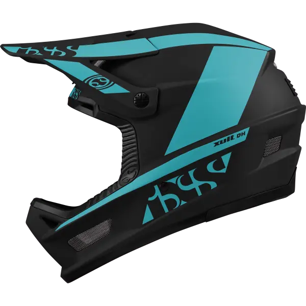 Ixs Xult Dh Full Face Helmet - Lagoon-Black 3