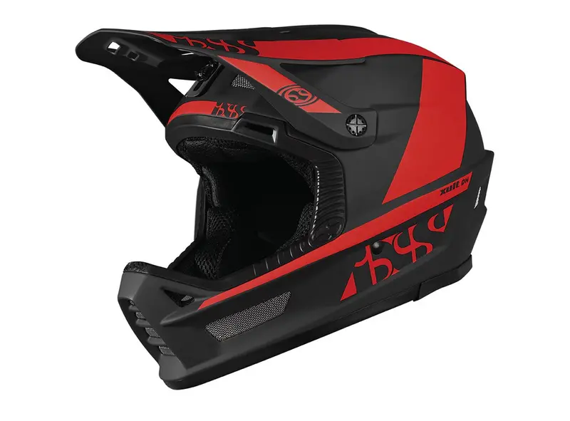 Ixs Xult Dh Full Face Helmet - Red-Graphite 1